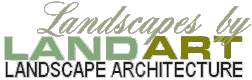 Landscapes by Land Art Landscape Architecture logo